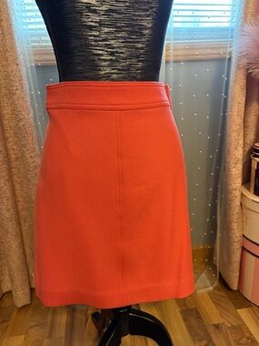J. Crew Coral A-Line Skirt